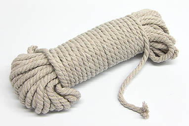 Baumwoll-Seil natur 4mm 15m